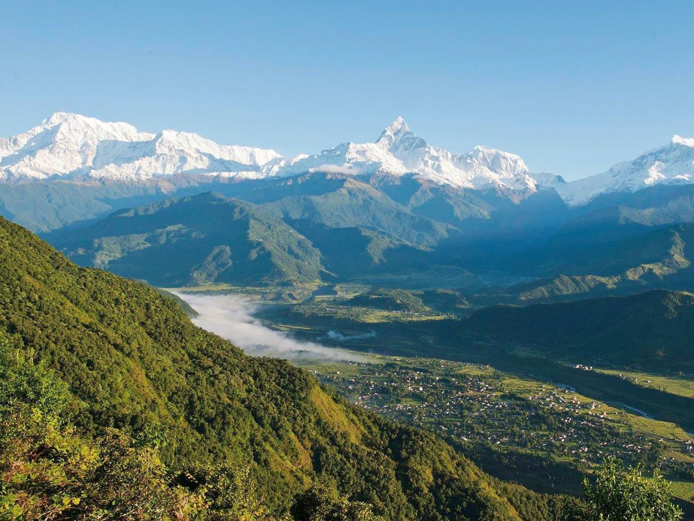 Sarangkot Sherpa Resort P Ltd Покхара Екстер'єр фото